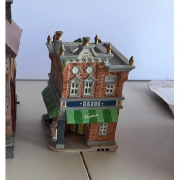 Lemax Ceramic Village Norris Drug Store - Picture 6 of 10